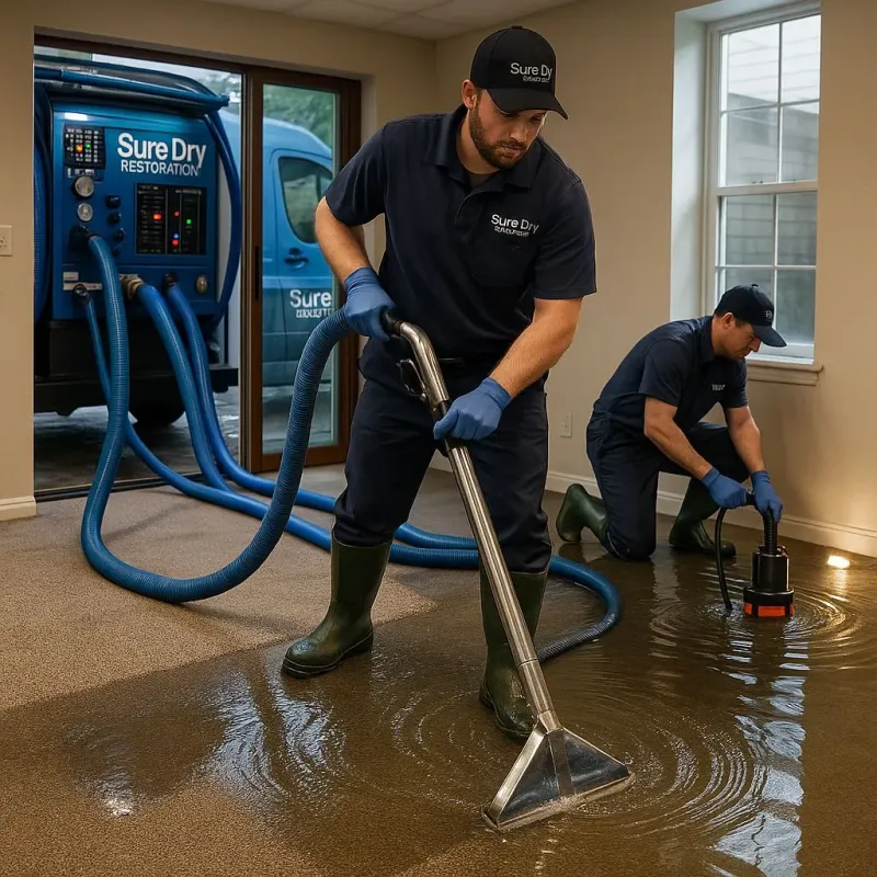 Water Extraction and Removal process in Ravena, NY